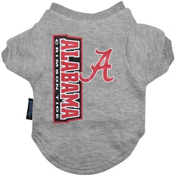 Alabama Crimson Tide Dog Tee Shirt