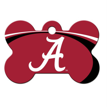 Alabama Crimson Tide Bone ID Tag