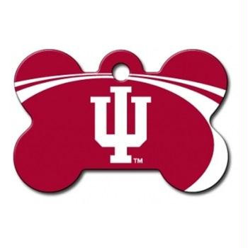 Indiana Hoosiers Bone ID Tag