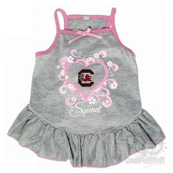 South Carolina Gamecocks "Too Cute Squad" Pet Dress