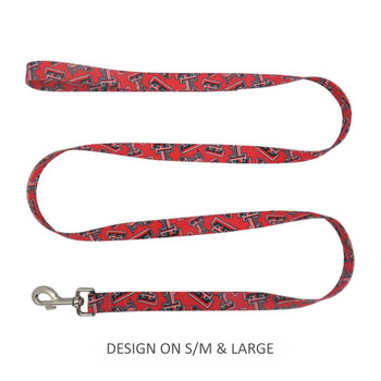 Texas Tech Red Raiders Pet Nylon Leash - Large