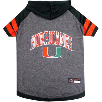 Miami Hurricanes Pet Hoodie T-Shirt