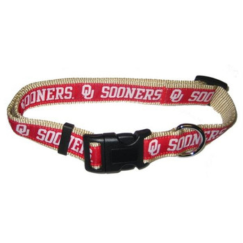 Oklahoma Sooners Pet Collar