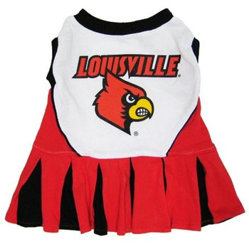 Louisville Cardinals Cheerleader Pet Dress