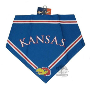 Kansas Jayhawks Dog Bandana