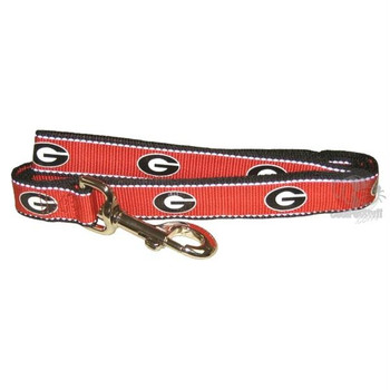 Georgia Bulldogs Reflective Pet Leash