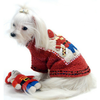Holiday Beary Merry Christmas Dog Sweater w/ Toy