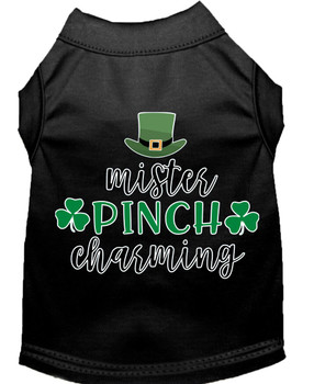 Mr. Pinch Charming Screen Print Dog Shirt / Tank - 6 Colors