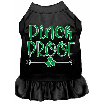Pinch Proof Screen Print Dog Dress - 4 Colors