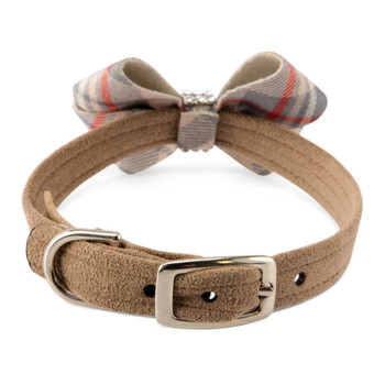 Scotty Nouveau Bow Doe Plaid Bow Collar