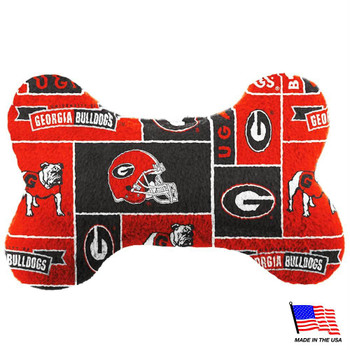 Georgia Bulldogs Plush Bone Toy