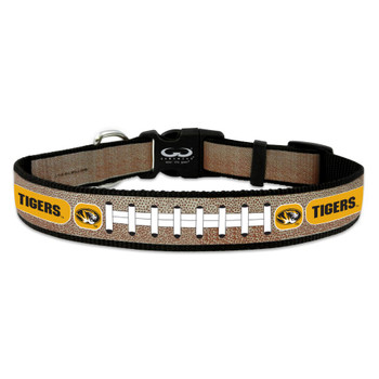 Missouri Tigers Reflective Football Pet Collar