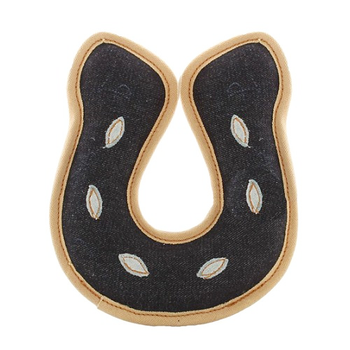 Denim Tuffs Horse Shoe Dog Toy