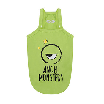 Monsters Spaghetti Strap Top - Green