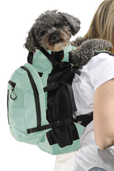 Plus 2 Pet Backpack Carrier - Mint - Pets Up to 40 lbs Plus 2 Pet Backpack Carrier - Mint - Pets Up to 40 lbs