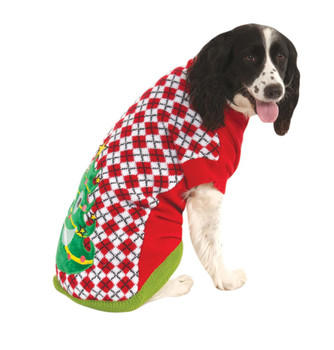 Ugly Sweater Party Christmas Tree Pet Sweater