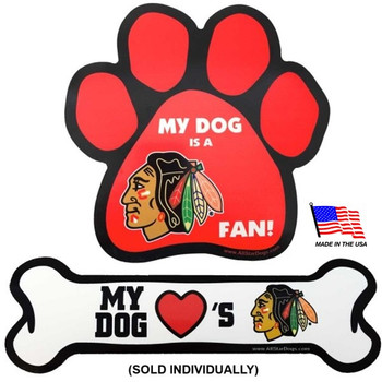 Chicago Blackhawks Car Magnets