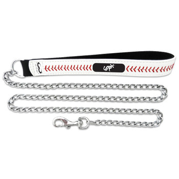 Chicago White Sox Leather Baseball Seam Leash