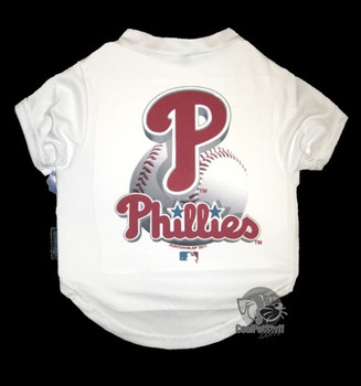 Philadelphia Phillies Dog T-Shirt X-Small