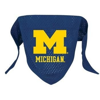 Michigan Wolverines Pet Mesh Bandana Michigan Wolverines Pet Mesh Bandana
