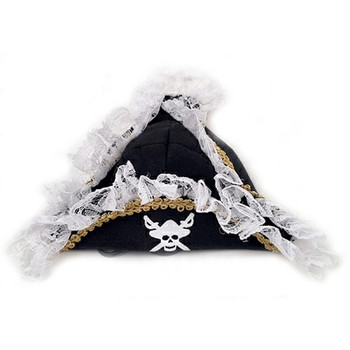 Scallywag Pirate Costume Pet Dog Hat