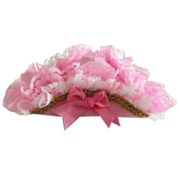 Pink Victorian Lace Pirate Costume Pet Dog Hat