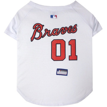 Hunter Atlanta Braves Performance Tee Shirt | PupRWear Dog Boutique