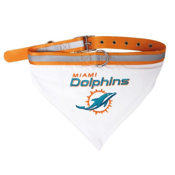Miami Dolphins Pet Collar Bandana Miami Dolphins Pet Collar Bandana