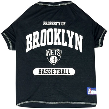Brooklyn Nets Pet T-Shirt Brooklyn Nets Pet T-Shirt