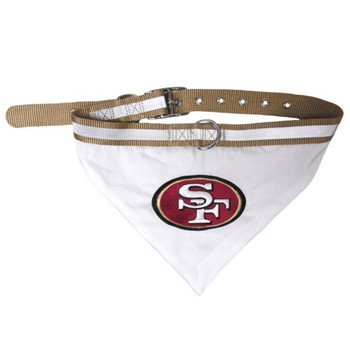 San Francisco 49ers Pet Collar Bandana San Francisco 49ers Pet Collar Bandana