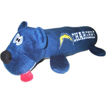 Los Angeles Chargers Plush Tube Pet Toy Los Angeles Chargers Plush Tube Pet Toy