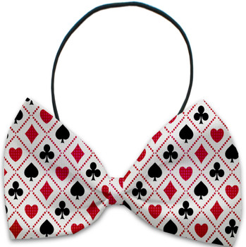Deck of Cards Pet Dog Bow Tie
