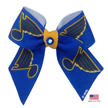 St. Louis Blues Pet Hair Bow