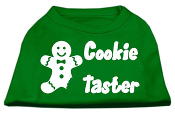 Cookie Taster Screen Print Shirts - Emerald Green