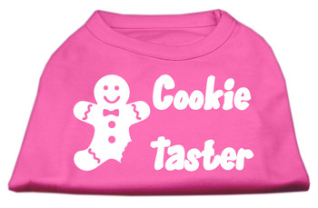 Cookie Taster Screen Print Shirts - Bright Pink - MIR-51-25-01 XSBPK