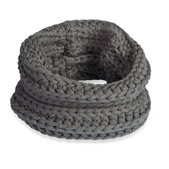 Infinity Dog Scarf - Charcoal