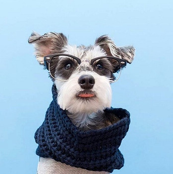 Infinity Dog Scarf - Navy Blue Infinity Dog Scarf - Navy Blue