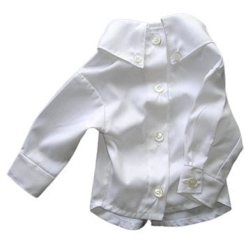 Dressy White Dog Shirt