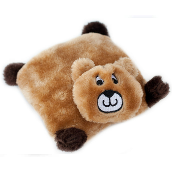 Squeakie Pad Pet Dog Toy - Bear