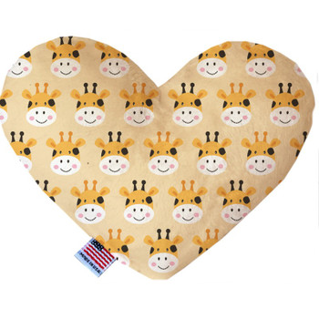 Georgie The Giraffe Heart Dog Toy, 2 Sizes