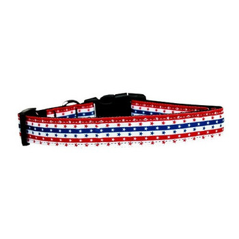 Stars In Stripes Nylon Dog & Cat Collar Image