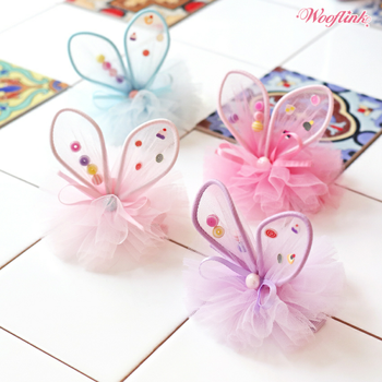 Wooflink Little Bunny Fairy Pet Barrettes