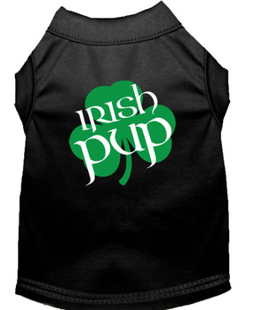 Irish Pup Screen Print Dog Shirt / Tank - 6 Colors
