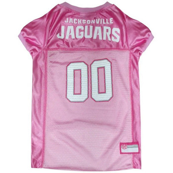 Pets First Jacksonville Jaguars Pink Pet Jersey 