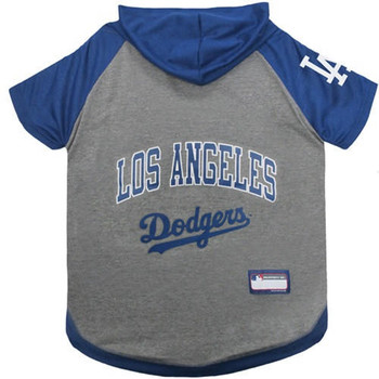 Infant Royal Los Angeles Dodgers Zip-Up Raglan Sleeper
