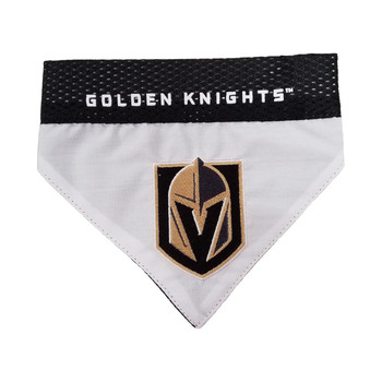 Pets First Vegas Golden Knights Pet Reversible Bandana 