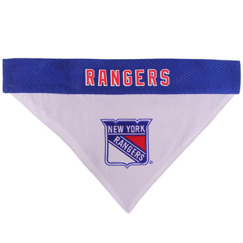 Pets First New York Rangers Pet Reversible Bandana 