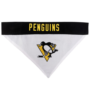 Pets First Pittsburgh Penguins Pet Reversible Bandana 