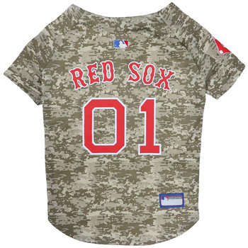 Pink Boston Red Sox MLB Dog Jersey