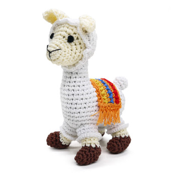 Dogo Pet Llama PAWer Squeaker Dog Toy